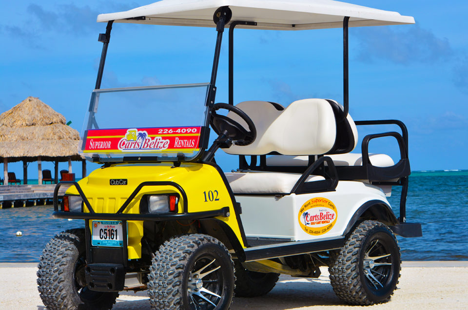4Seater Golf Cart Carts Belize Golf Cart Rental San Pedro « San